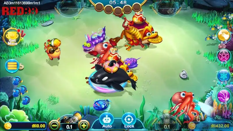 Bắn cá Paradise 2 rất nhiều thể loại cá và boss