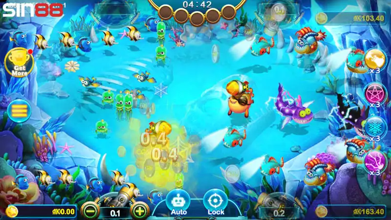 Bắn cá thiên đường mang đặc trưng của bắn cá đổi thưởng