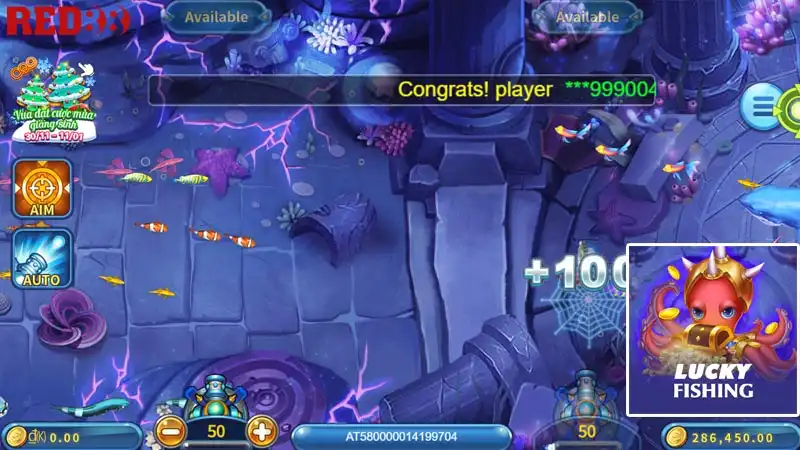 Lucky Fishing có đẳng cấp súng đẹp và khủng